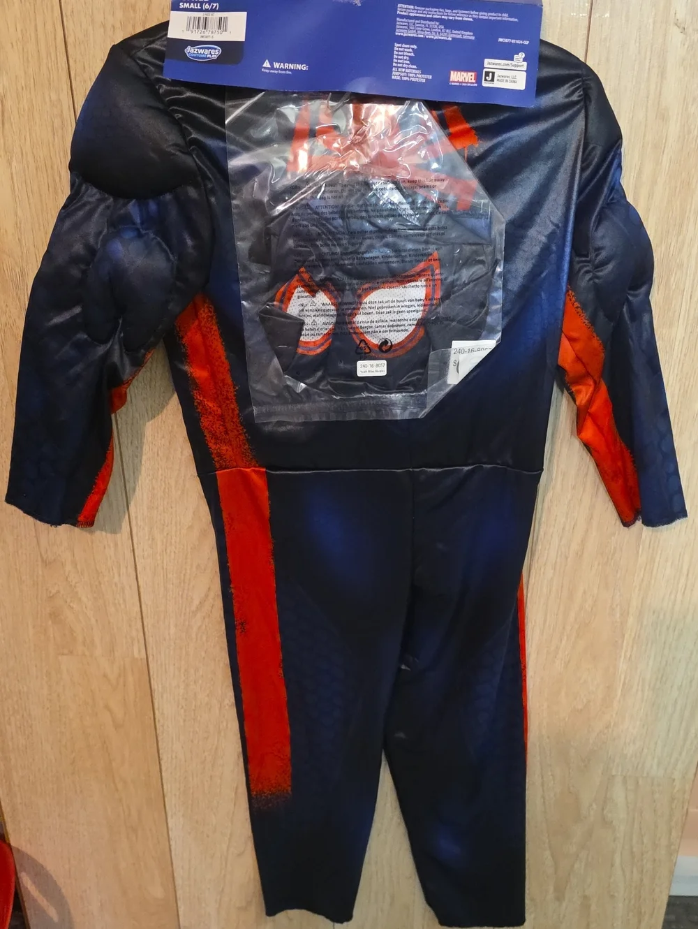 SPIDER-MAN MILES MORALES PADDED BOYS COSTUME